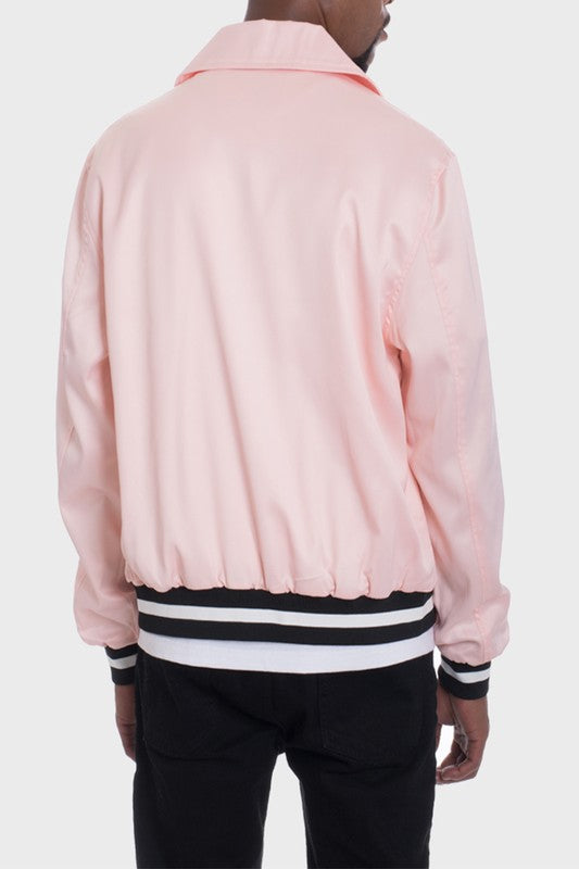 LUXURY Satin Bomber Jacket