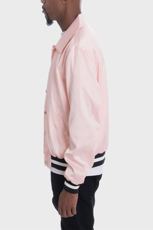 LUXURY Satin Bomber Jacket