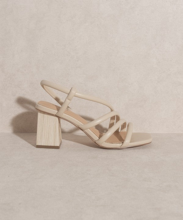 OASIS SOCIETY Ashley   Wooden Heel Sandal