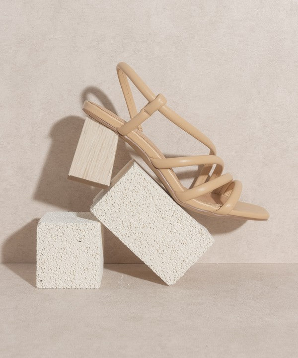 OASIS SOCIETY Ashley   Wooden Heel Sandal