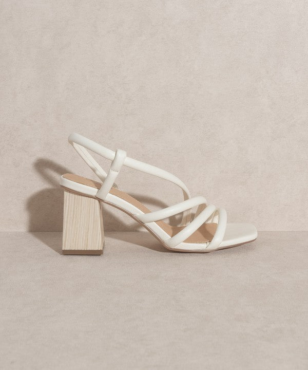 OASIS SOCIETY Ashley   Wooden Heel Sandal