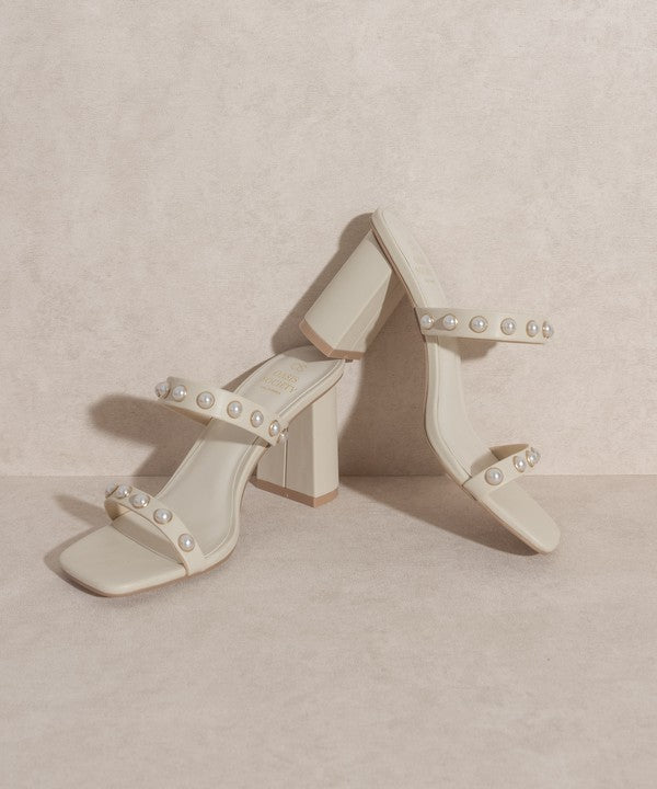 OASIS SOCIETY Victoria   Pearl Strap Heel