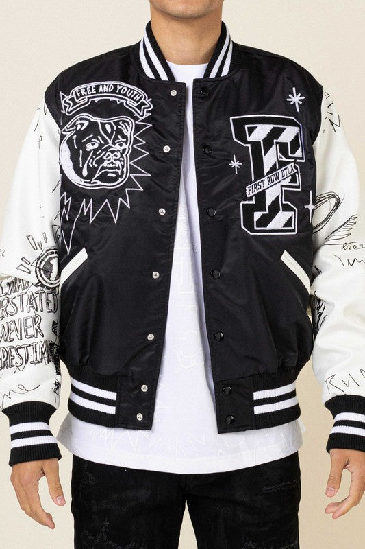 Unisex Spring Varsity Jacket