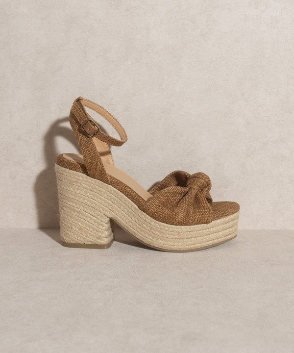 OASIS SOCIETY Mackenzie   Espadrille Wedge Sandal