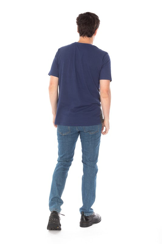 ATHLETIC TAPER DENIM JEANS