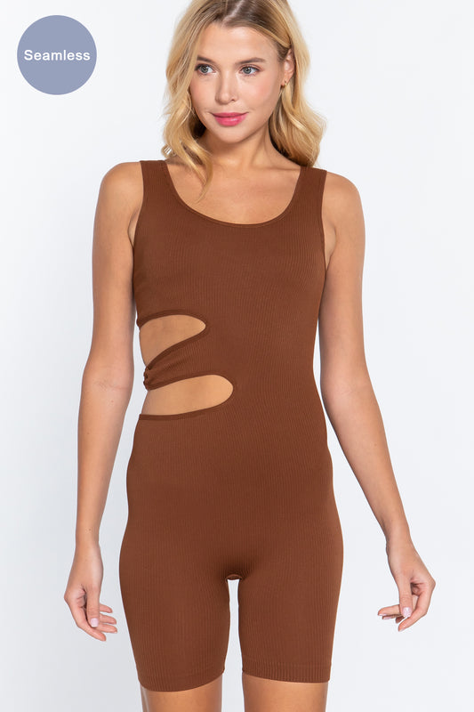 Suave Cut-out Seamless Romper